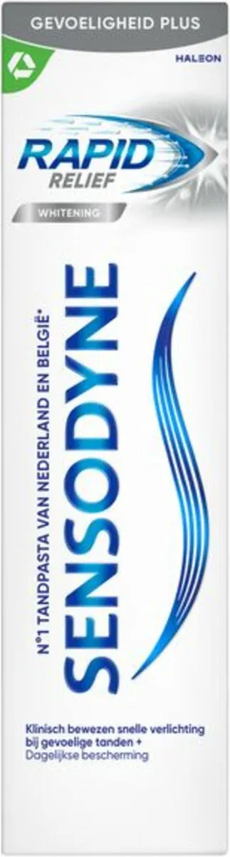 Sensodyne Rapid Relief Whitening Tandpasta 225ml