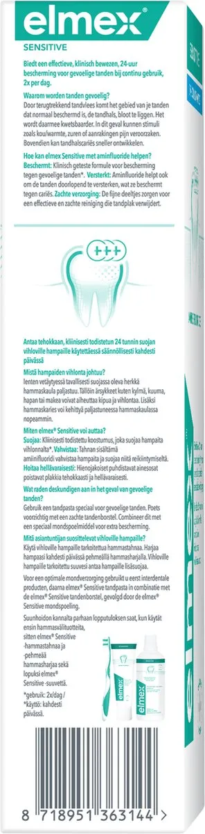 Elmex Sensitive Original Tandpasta 75ml