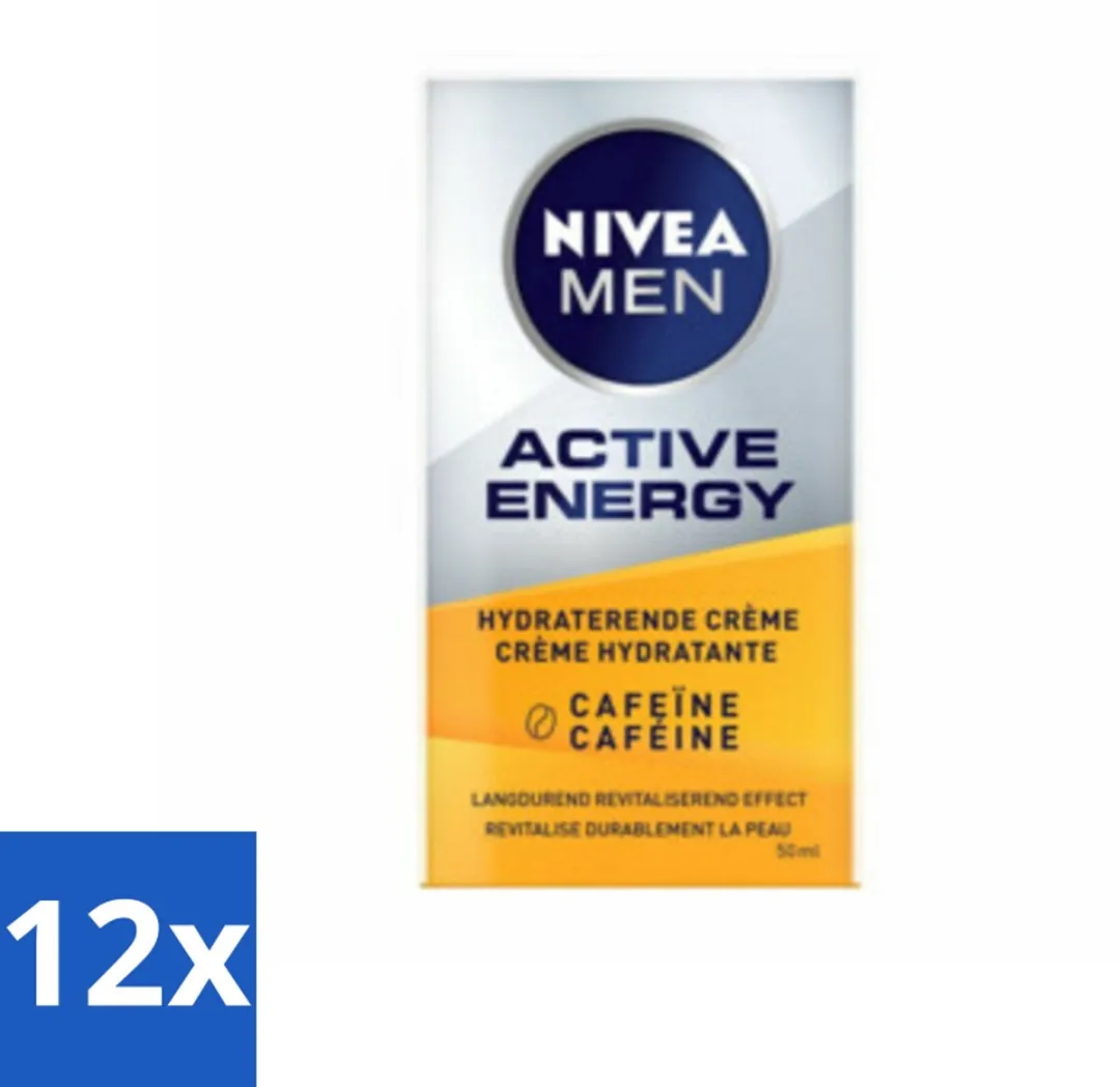 NIVEA MEN Active Energy Gezichtscrème 50ml