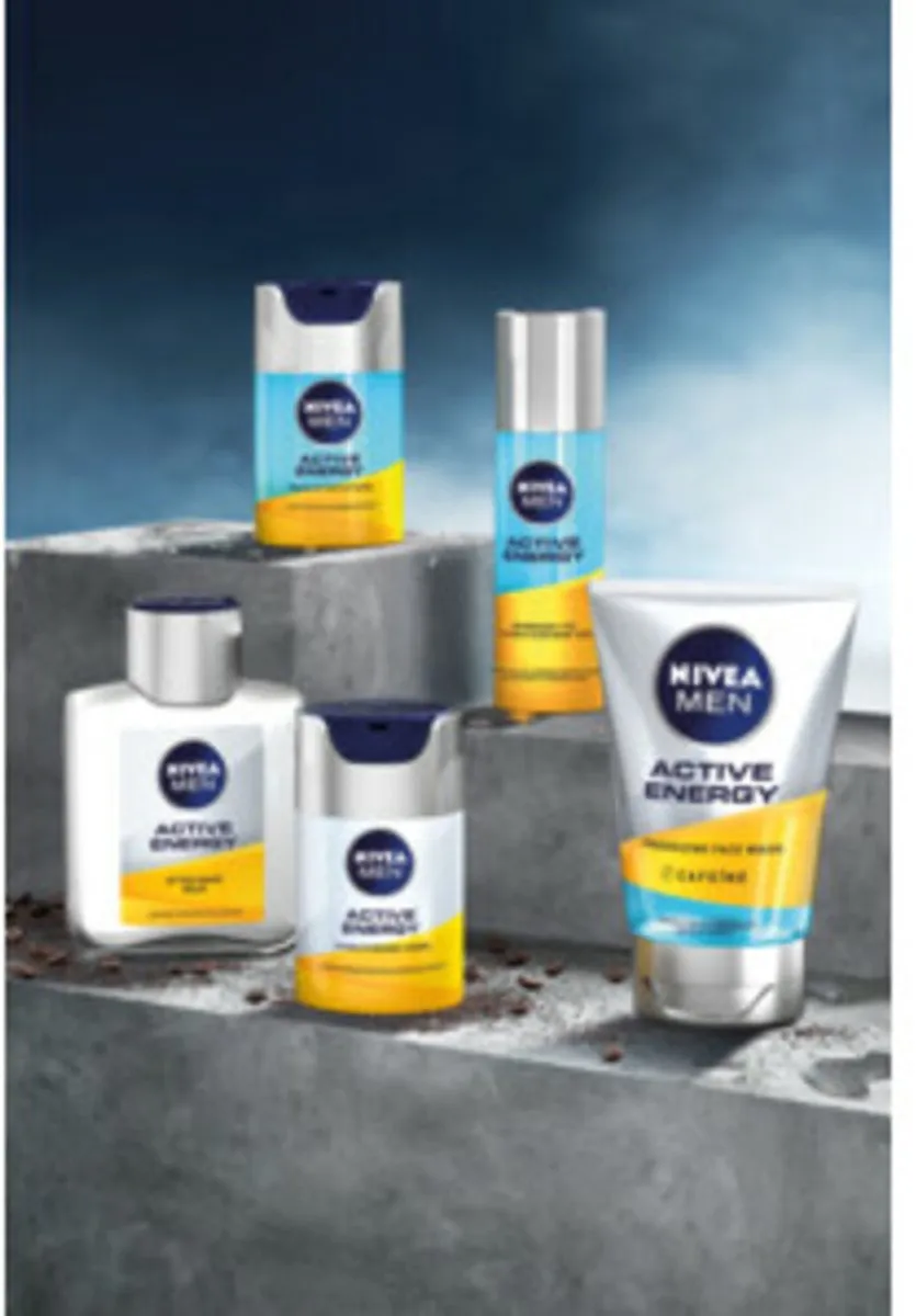 NIVEA MEN Active Energy Gezichtscrème 50ml - 12 Stuks