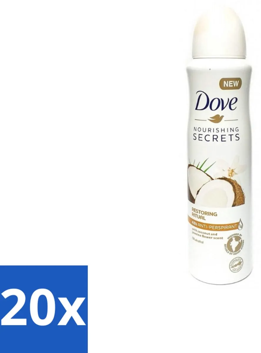 Dove Deodorant Spray Restoring Ritual Cocos & Jasmijn