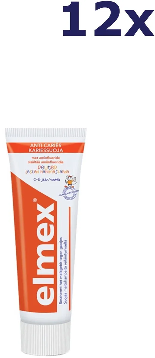 Elmex Gel-Tandpasta Peuter 0-5 Jaar