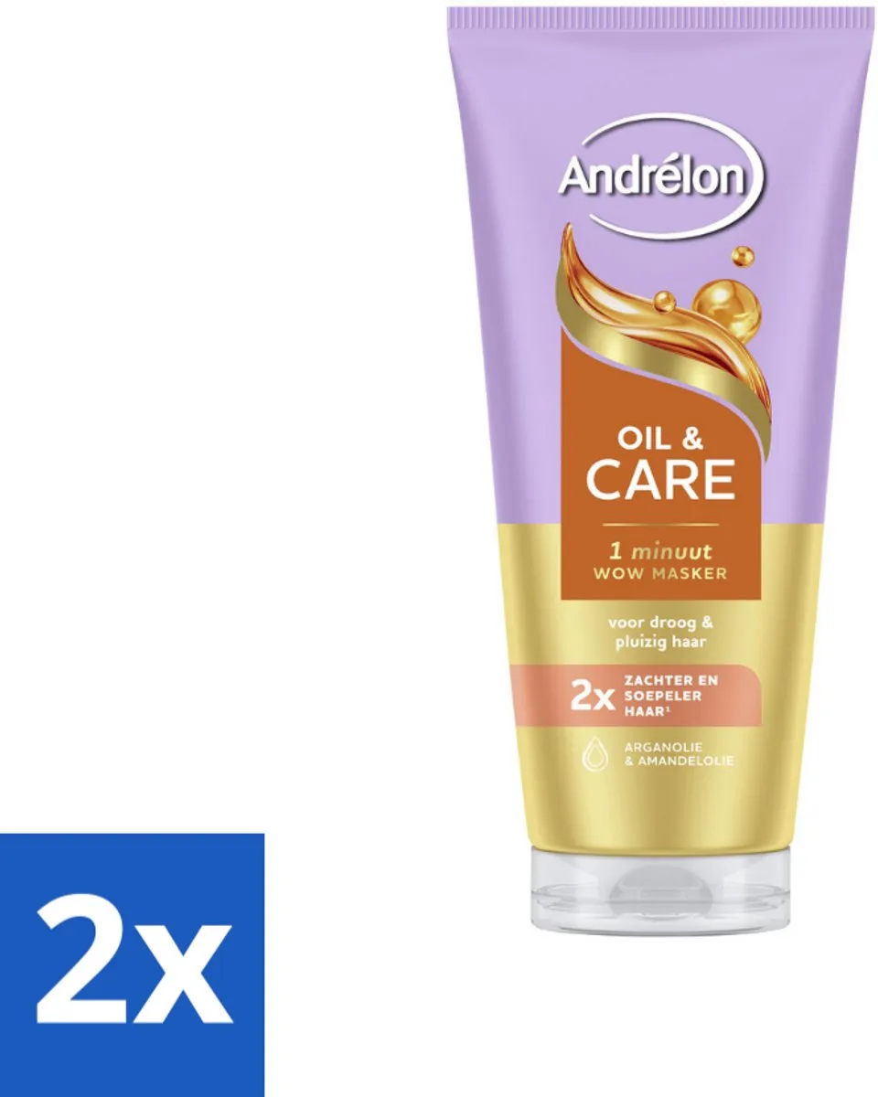 Andrélon Oil & Care 1 Minuut WOW Haarmasker
