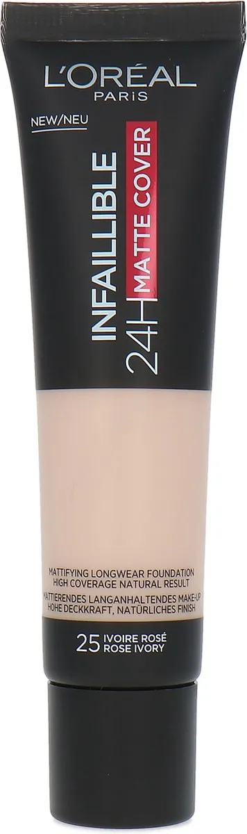 L'Oréal Paris Infaillible 24H Matte Cover Foundation 25 Rose Ivory