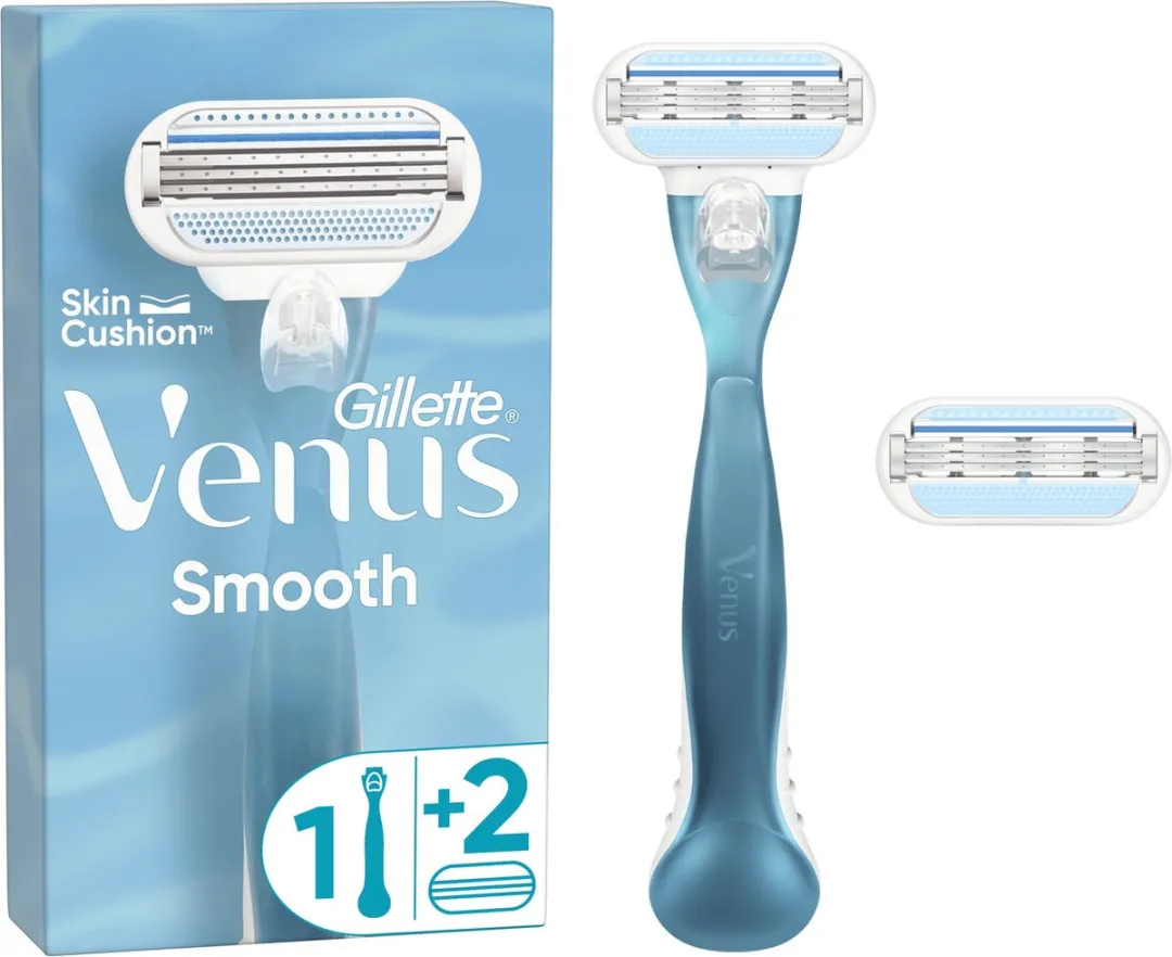 Gillette Venus Smooth Navulmesjes - 2 Stuks