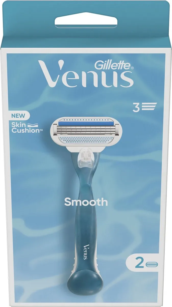 Gillette Venus Smooth Navulmesjes - 2 Stuks