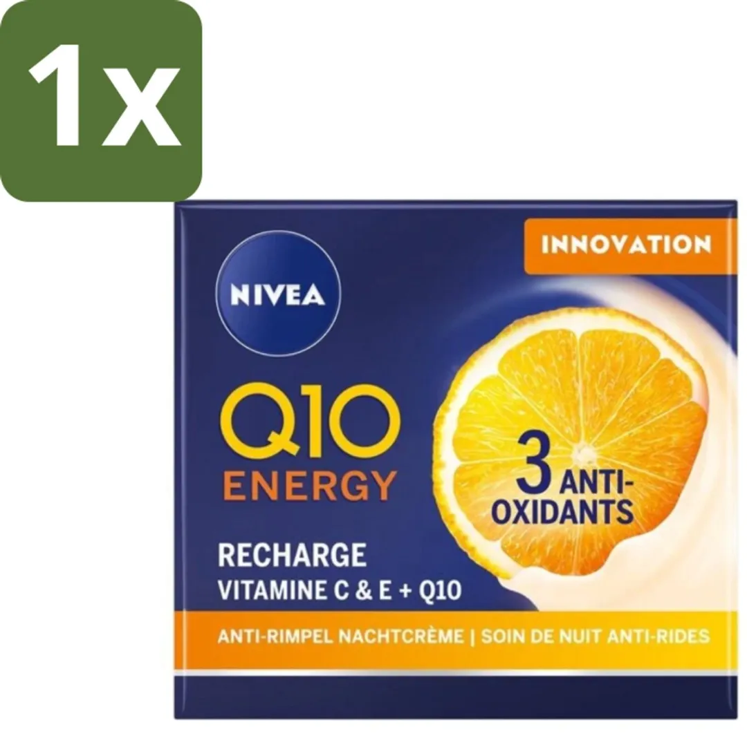 NIVEA Q10 Energy Recharge Nachtcrème 50ml