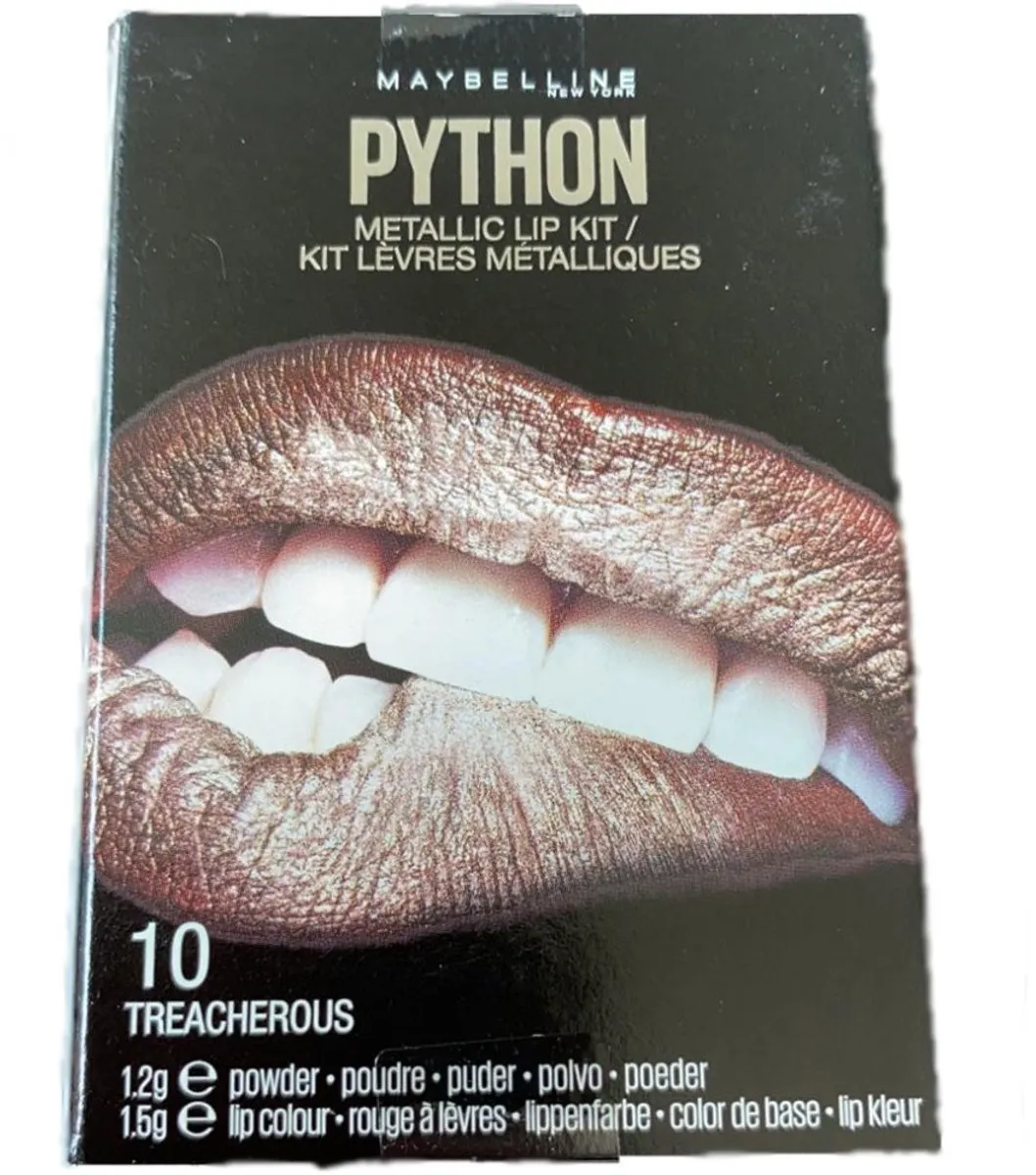 Maybelline New York Python Lippenstiftset - 10 Treacherous
