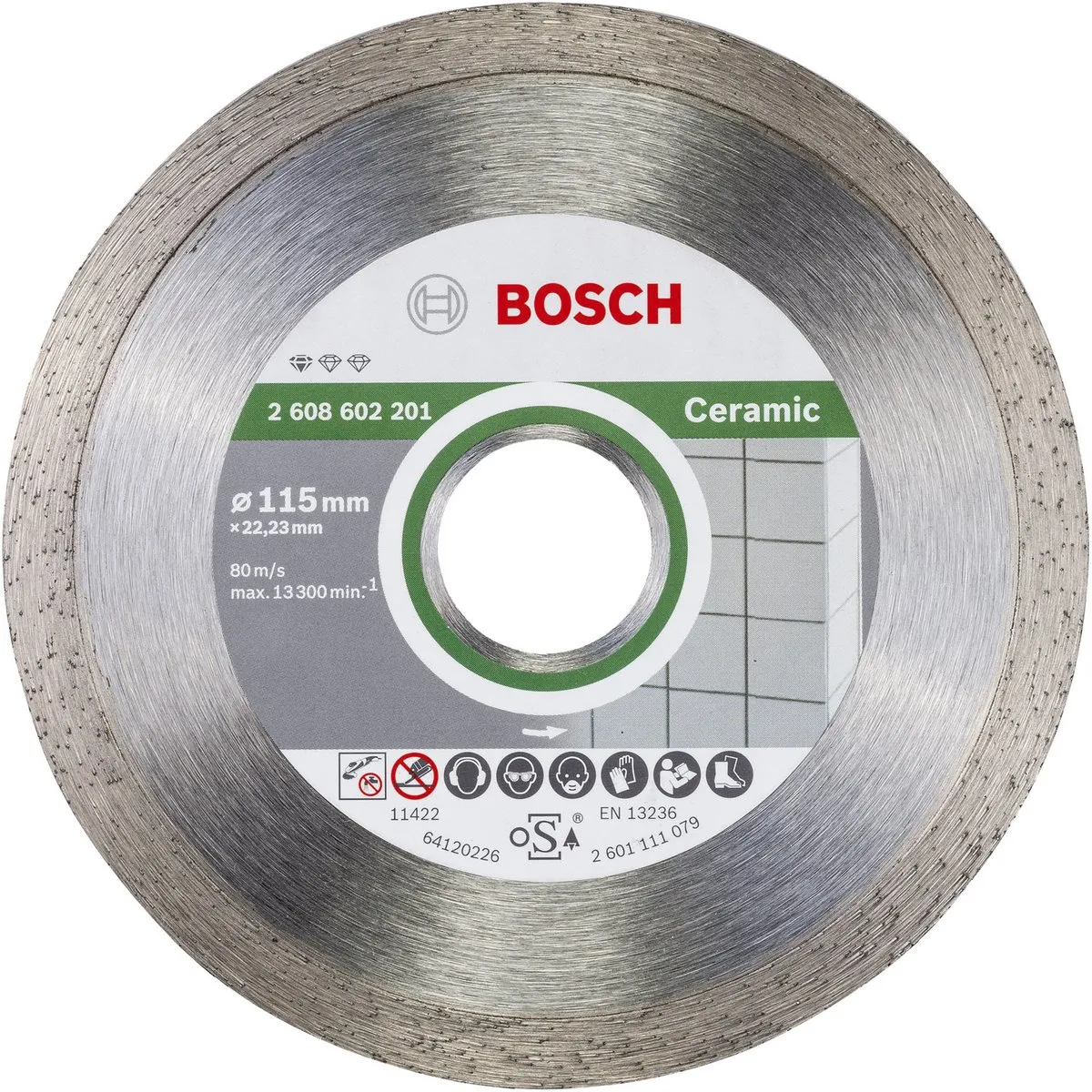 Bosch Diamantdoorslijpschijf Standard 115mm