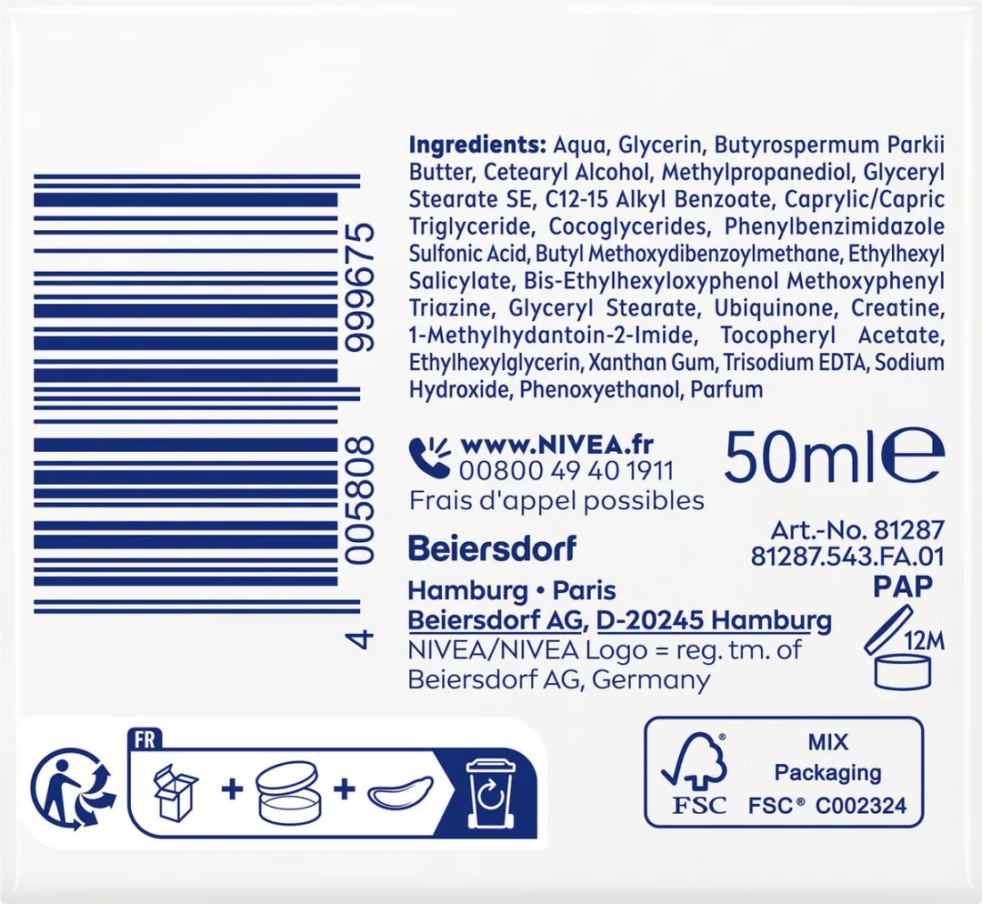 NIVEA Q10 Power Dag Anti-Rimpelcrème 50ml