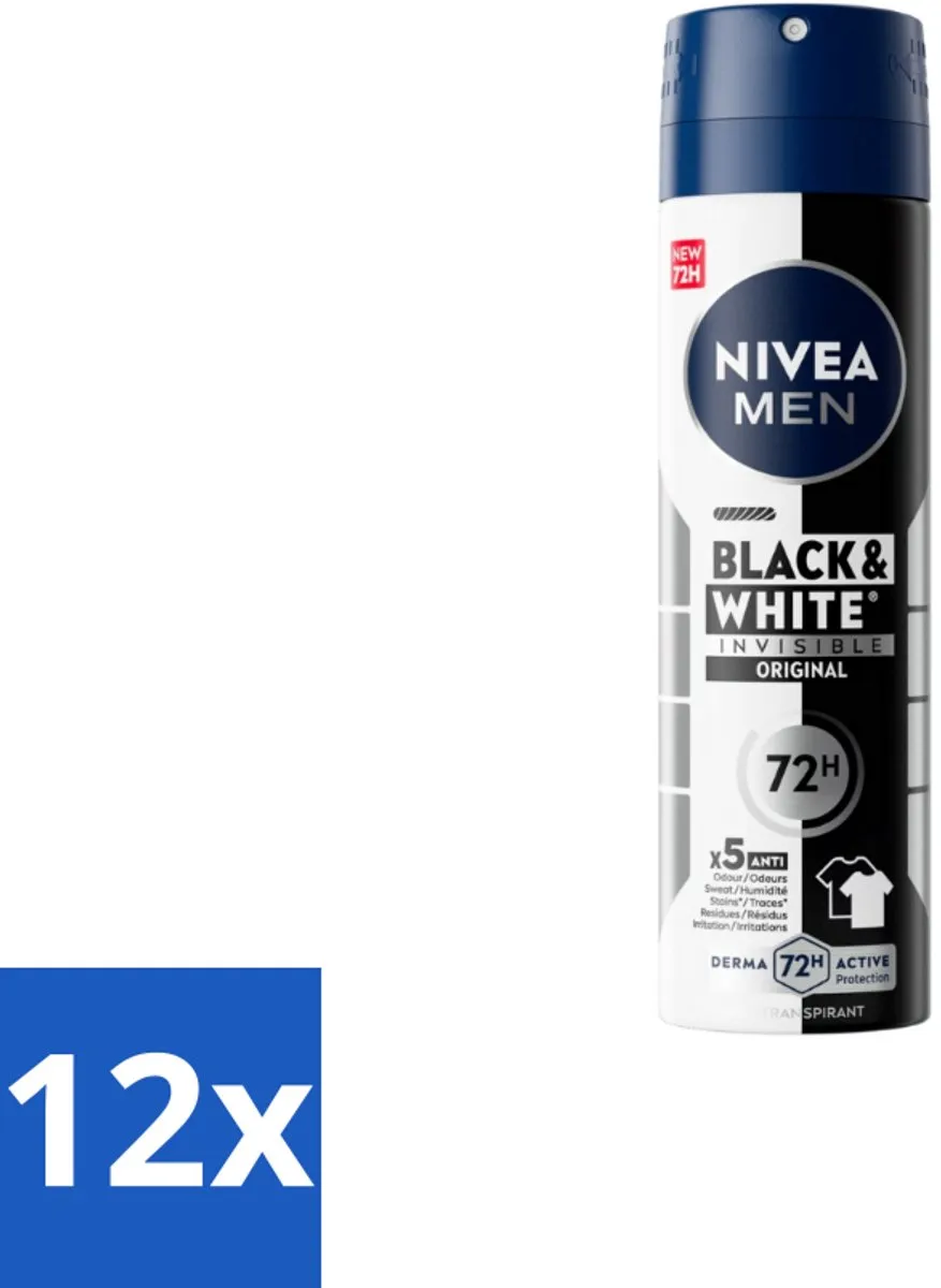 NIVEA MEN Invisible Deodorant Spray 150ml