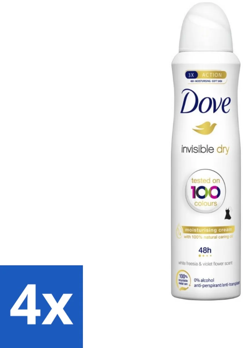 Dove Invisible Dry Deodorant Spray 600ml