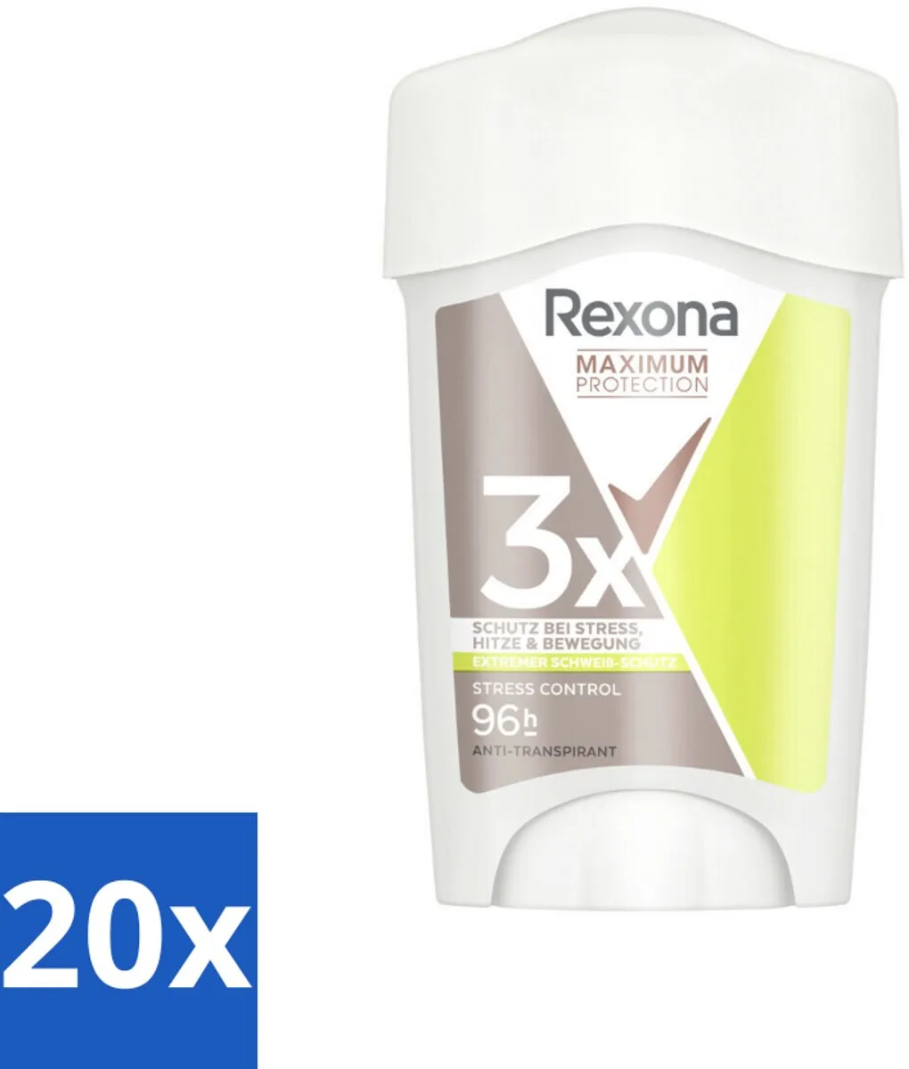 Rexona Deodorant Stick Maximum Protection Stress Control 45ml