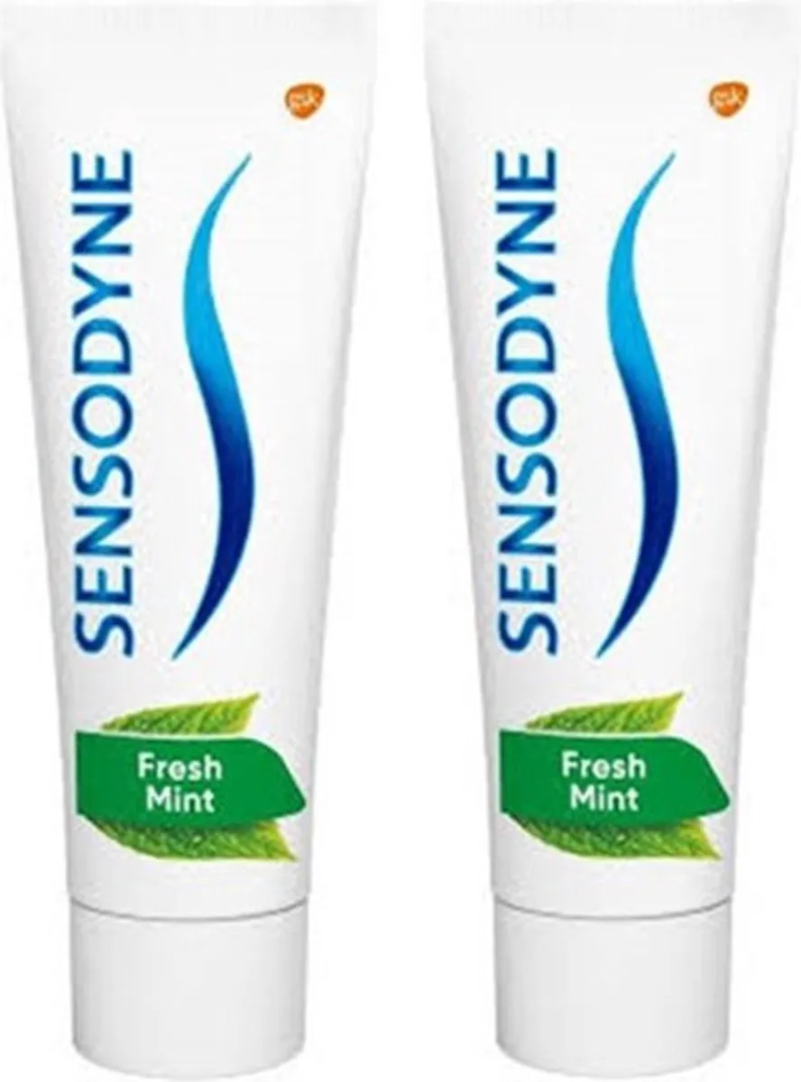 Sensodyne Fresh Mint Tandpasta 2x75ml