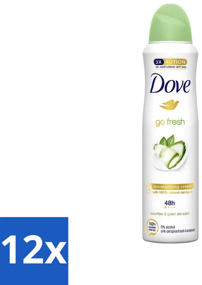 Dove Go Fresh Cucumber & Green Tea Deo Spray 150ml