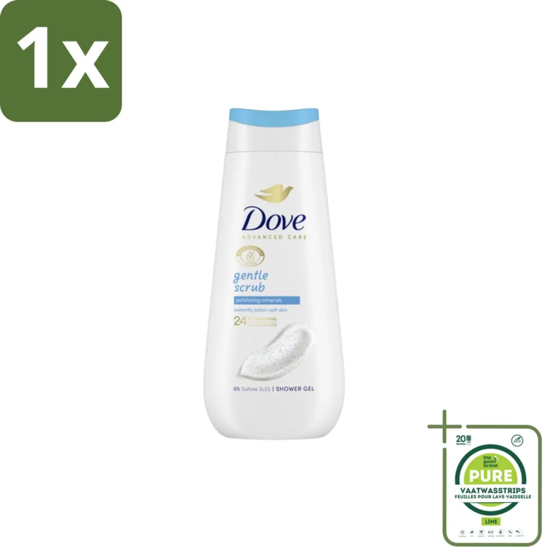 Dove Advanced Care Gentle Scrub Douchegel 225ml