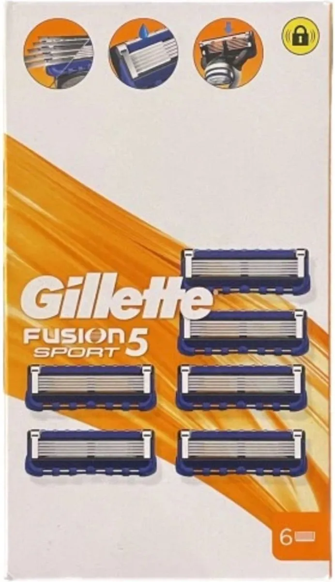 Gillette Fusion5 Sport Scheermesjes 6 Stuks