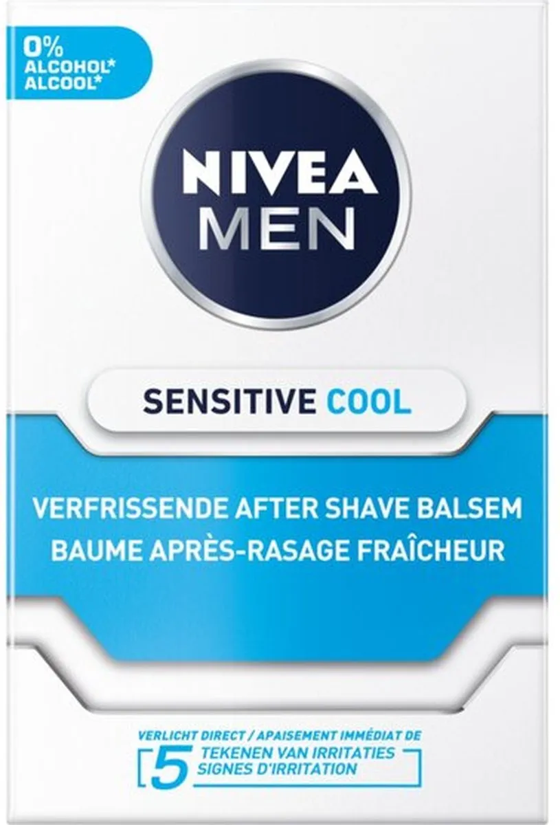 NIVEA Sensitive Cooling After Shave Balsem - 2x100ml