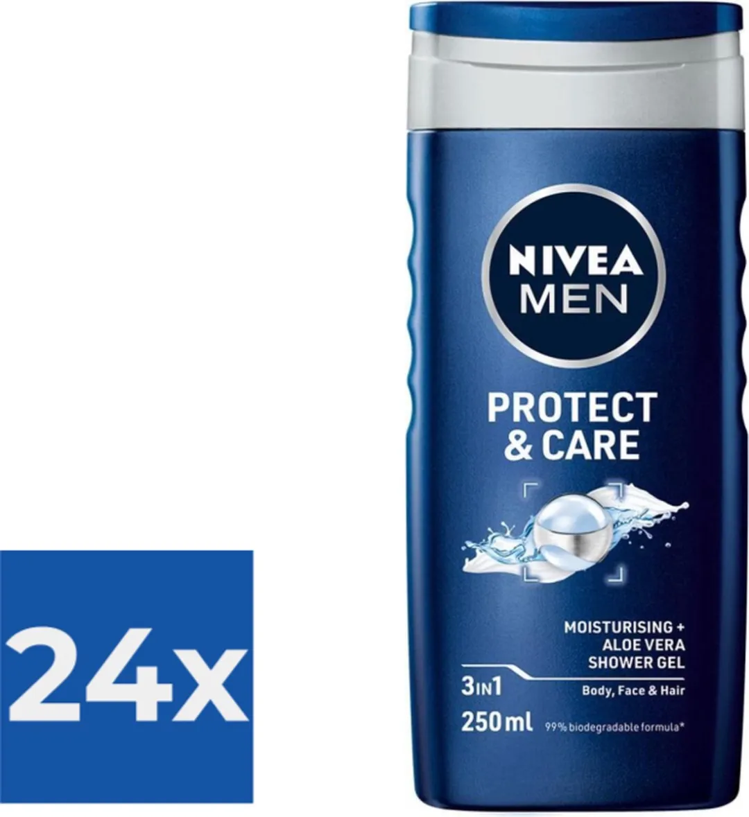 NIVEA Men Douchegel Protect & Care 24x250ml