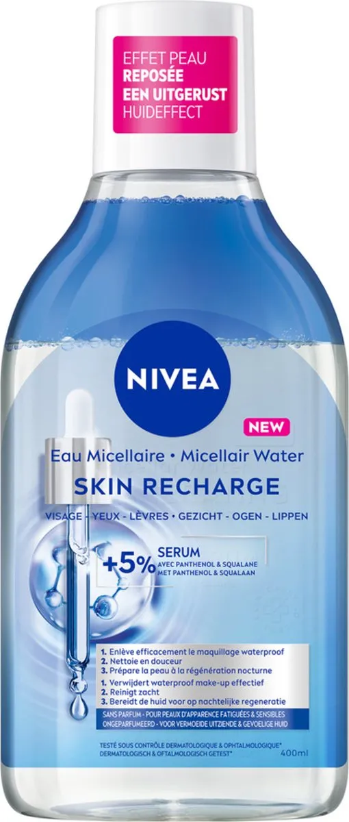 NIVEA Skin Recharge Micellair Water - 2000ml (5x400ml)