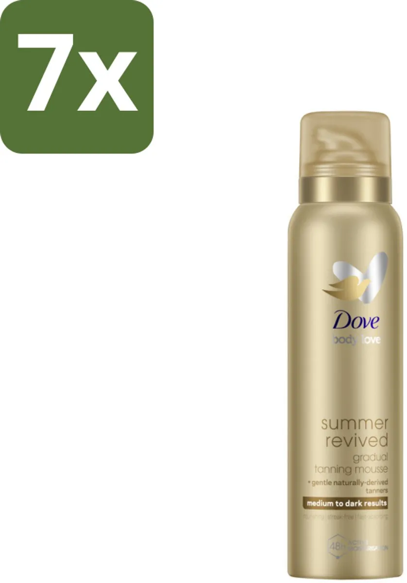 Dove Bodymousse Summer Revived Medium-Dark 150ml