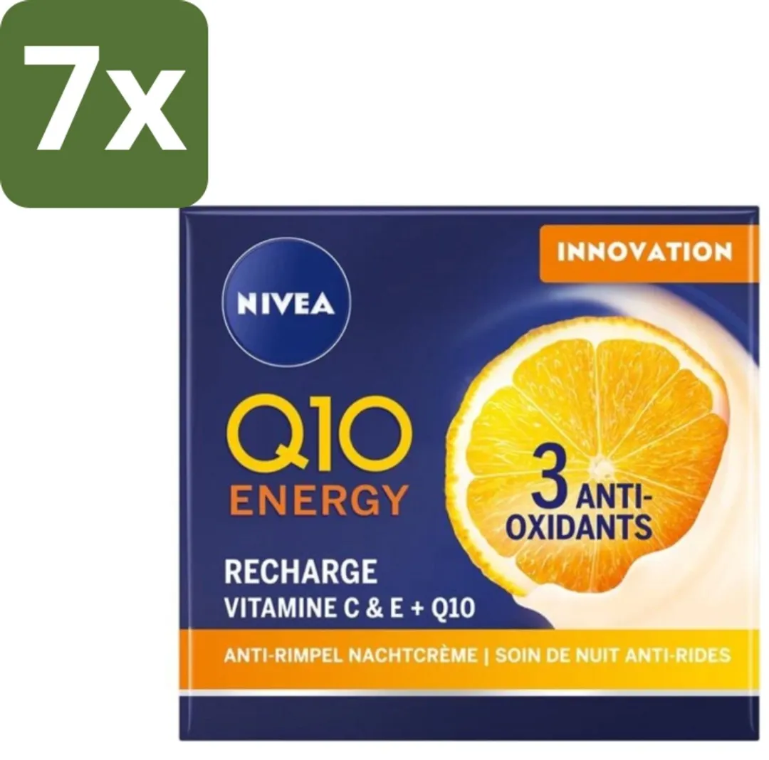 NIVEA Q10 Energy Recharge Nachtcrème 350ml