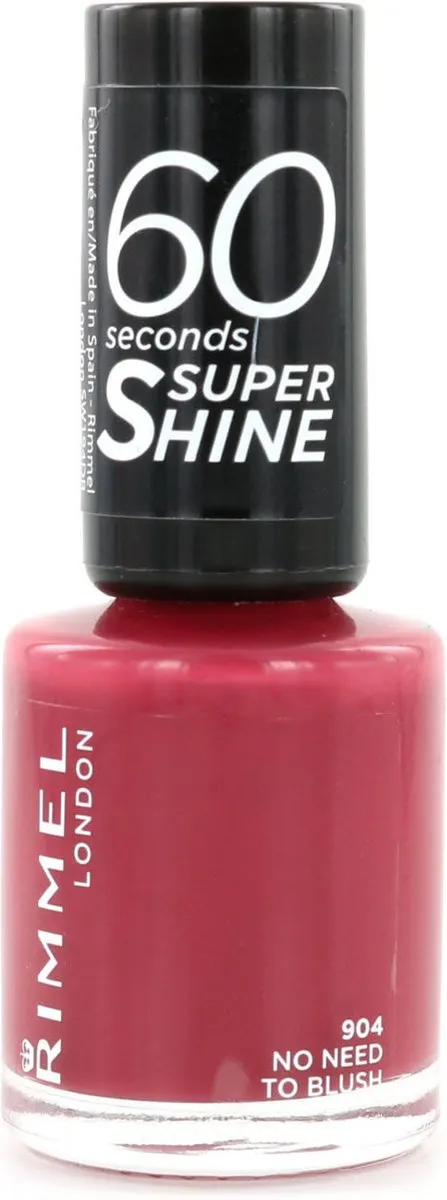 Rimmel London 60 Seconds Nagellak 904 No Need To Blush - Roze