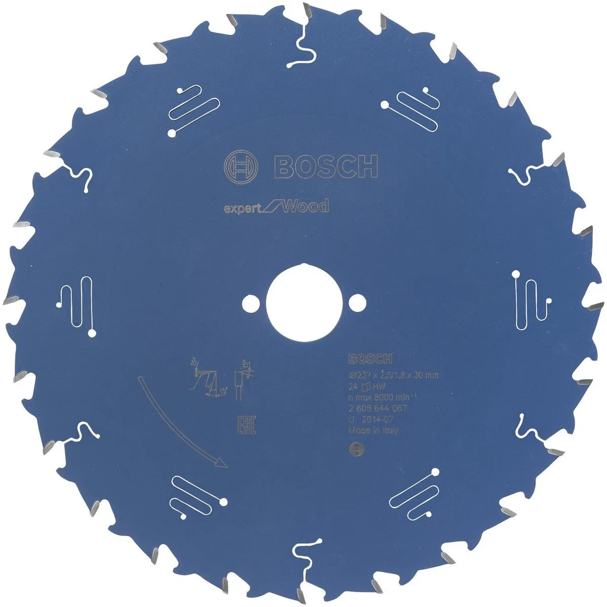 Bosch Expert Cirkelzaagblad Aluminium 200x32x2.8/1.8x60