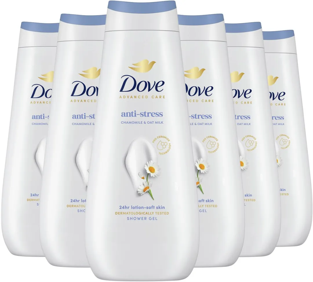 Dove Anti-Stress Douchegel - 6x400ml - afbeelding 2 van 6