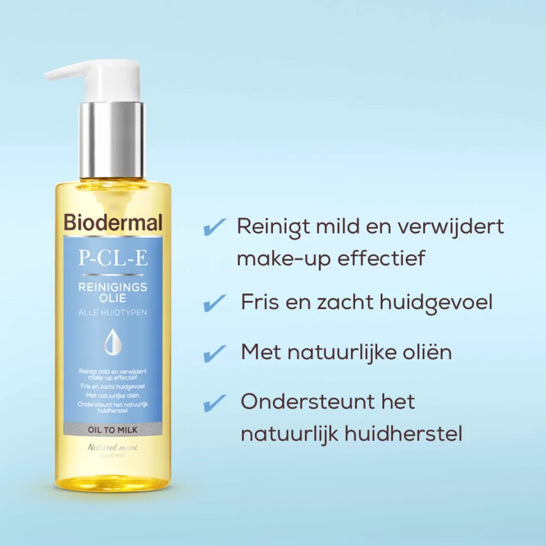 Biodermal P-CL-E Reinigingsolie 150ml - 2 Stuks
