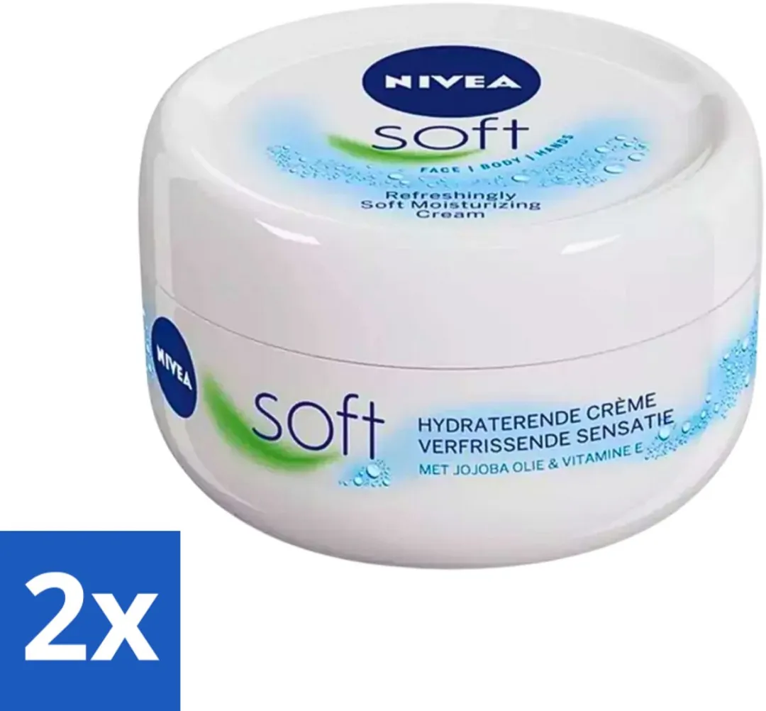 NIVEA Soft Intensive Hydraterende Crème 400ml