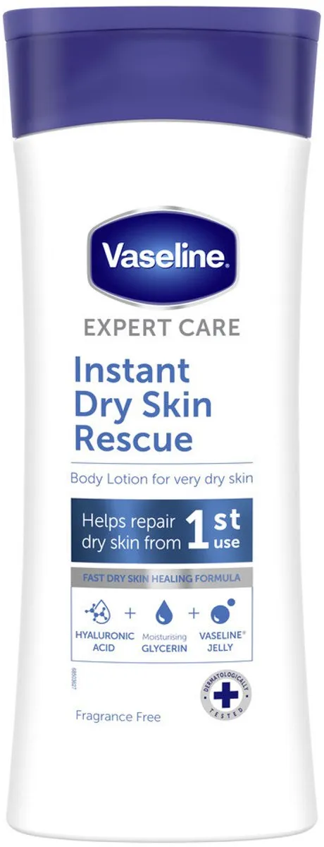 Vaseline – Bodylotion – Expert Care Instant Dry Skin Rescue – 400 ml - 1 stuk