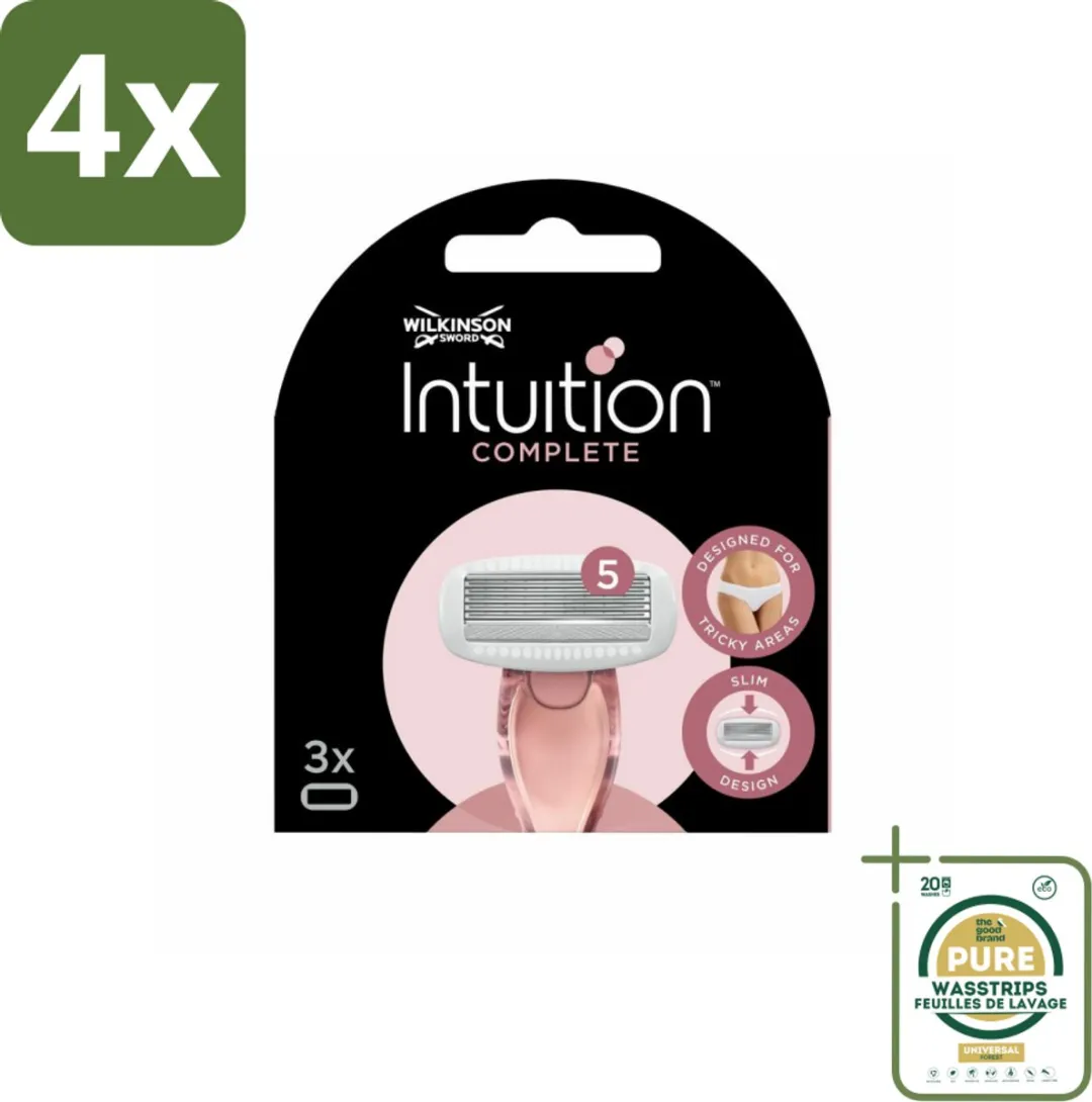 Wilkinson Sword Intuition Complete Navulmesjes 3 Stuks
