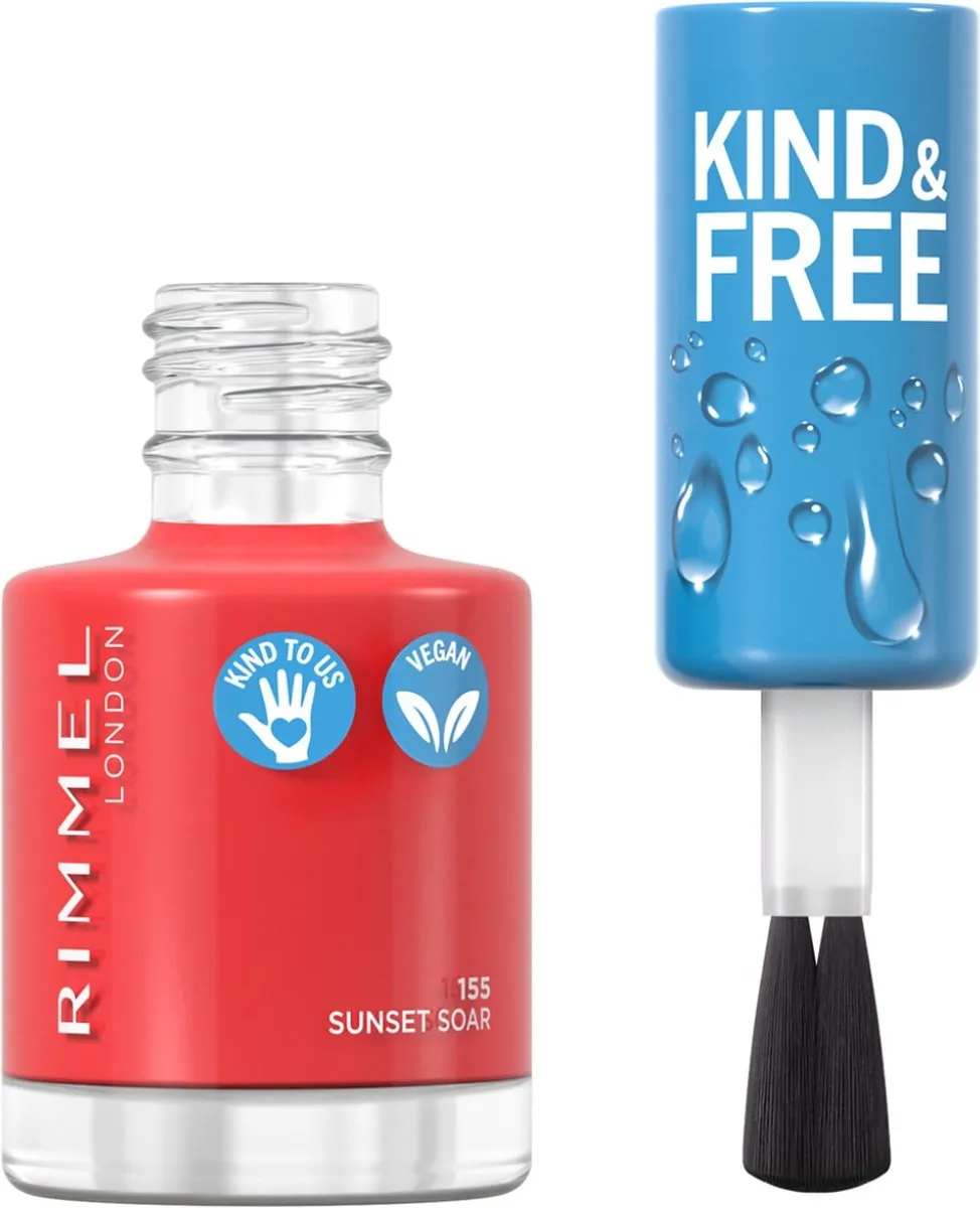 Rimmel London KIND & FREE Nagellak 155 Sunset Soar - 8ml