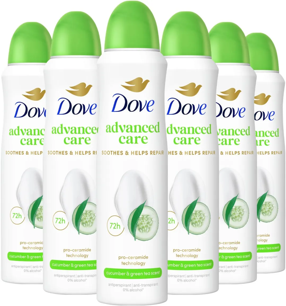 Dove Anti-Transpirant Spray Advanced Care Komkommer & Groene Thee
