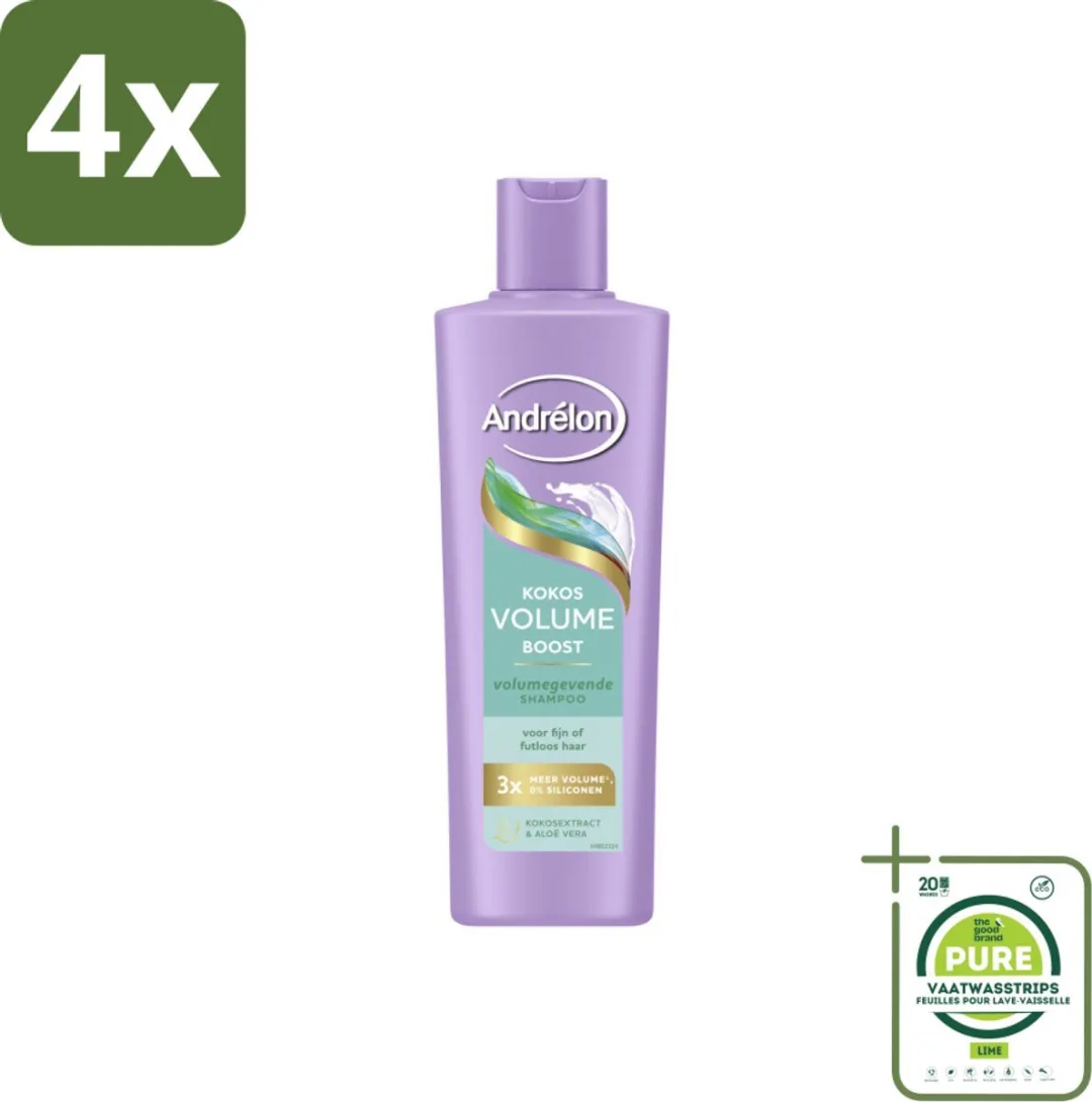 Andrélon Kokos Volume Boost Shampoo 250ml