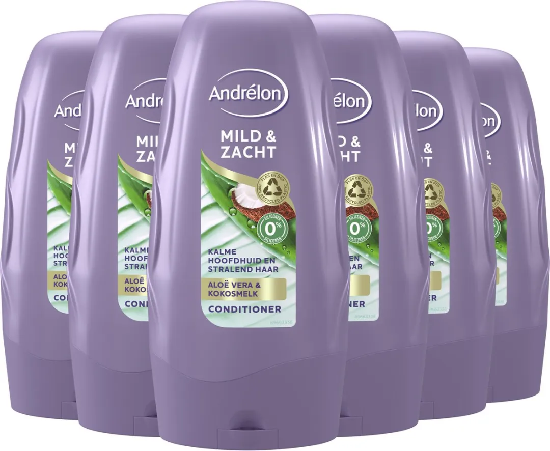 Andrélon Conditioner Mild & Zacht 6x250ml