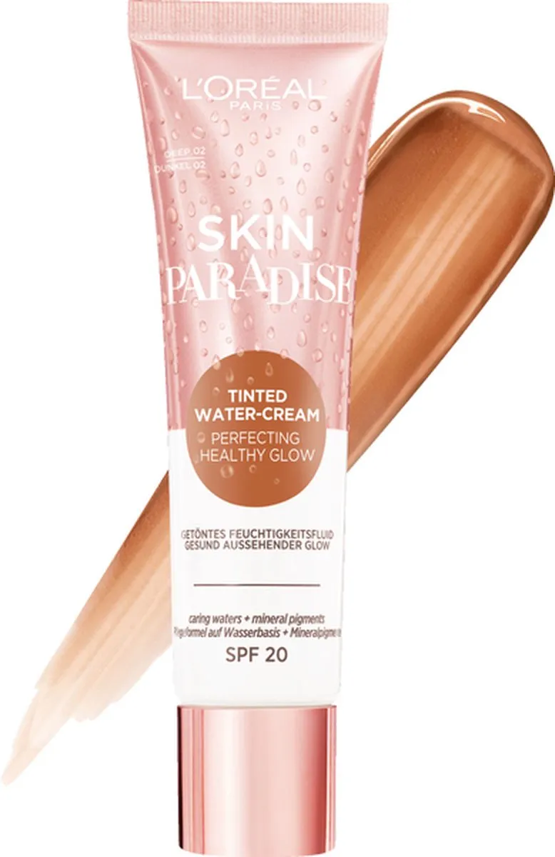 L'Oréal Paris Skin Paradise Tinted Water-Cream 02 Deep - 30ml