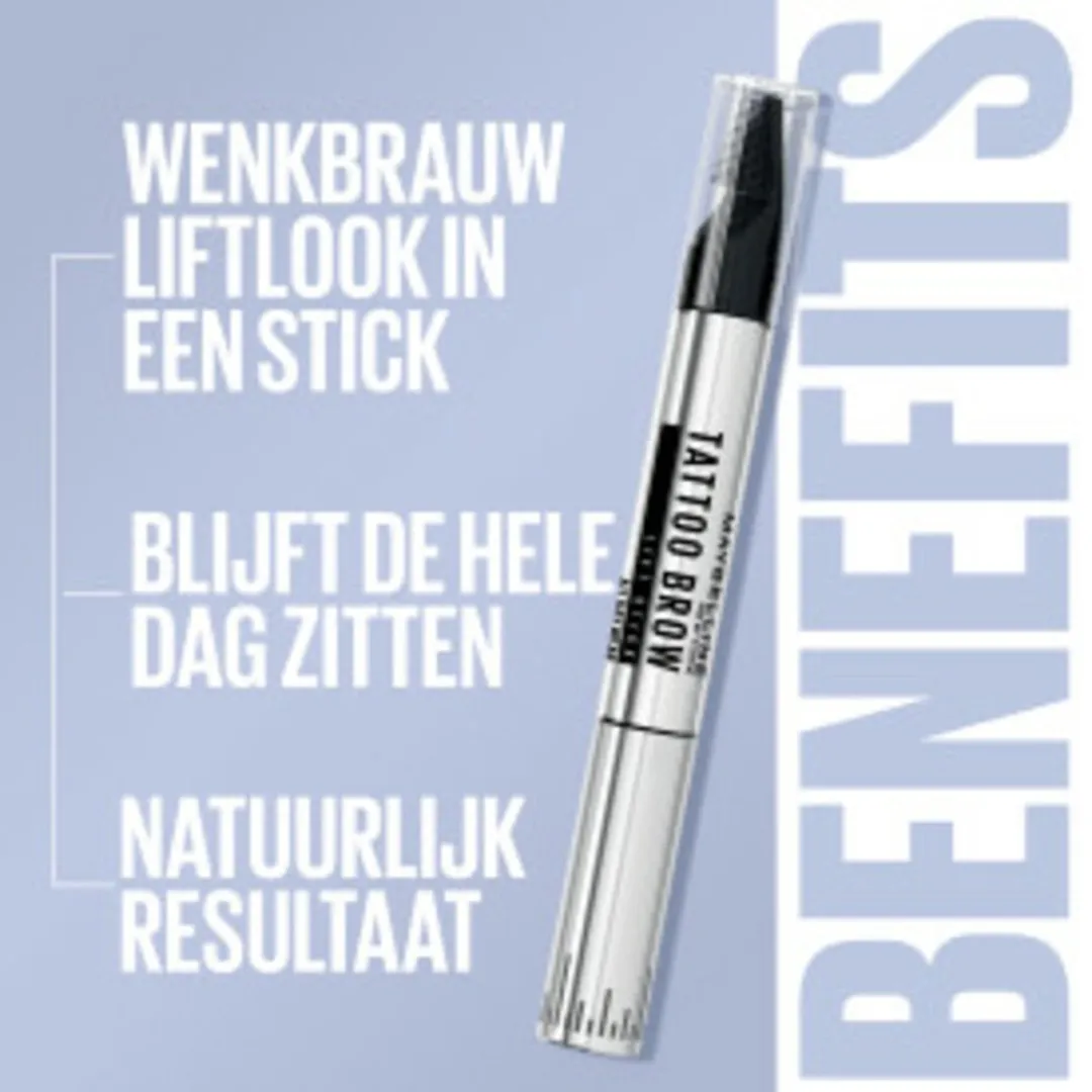 Maybelline Tattoo Brow Lift Stick 05 Black Brown - 9g