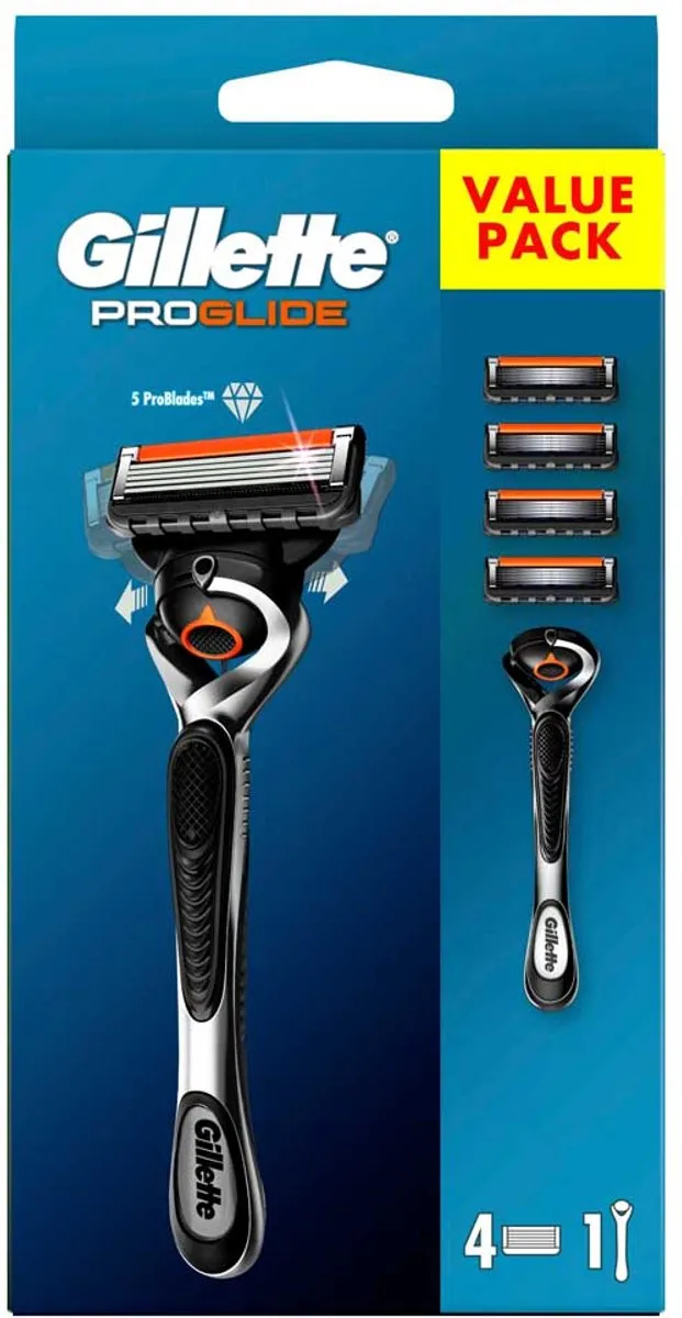 Gillette Fusion Proglide Reserveonderdelen - 20 Stuks (4x5)