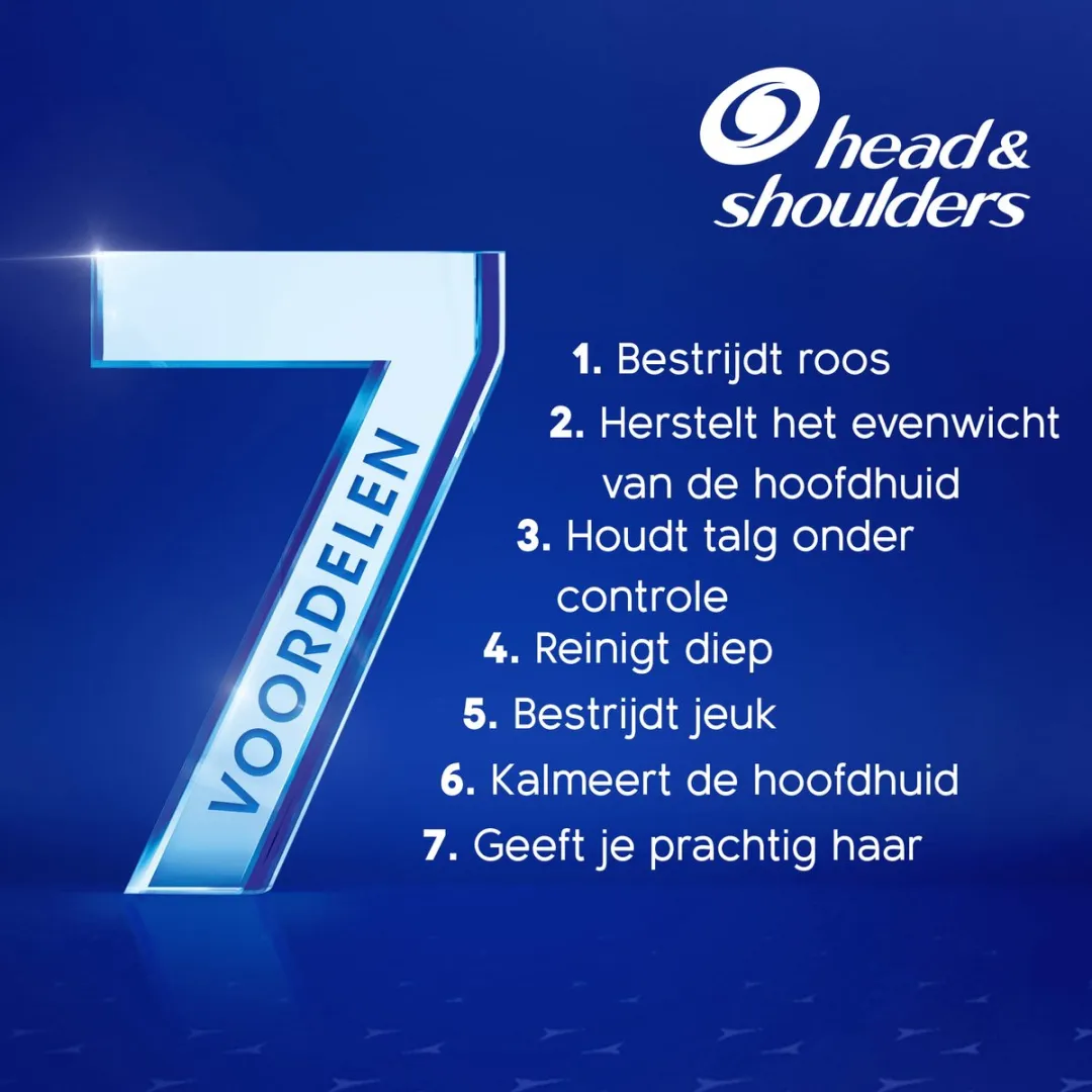 Head & Shoulders Anti-Haaruitval Shampoo 7-in-1 - 6x225ml