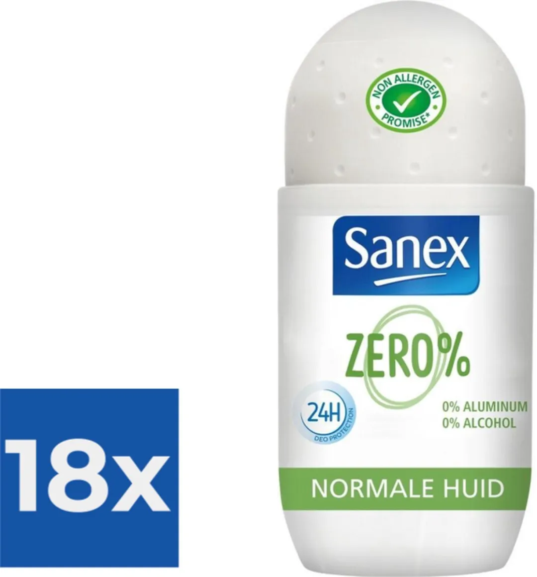 Sanex Deo Roll-on Zero% 50ml