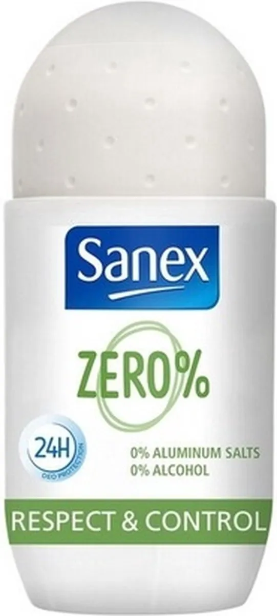 Sanex Deo Roll-on Zero% 50ml - 18 Stuks