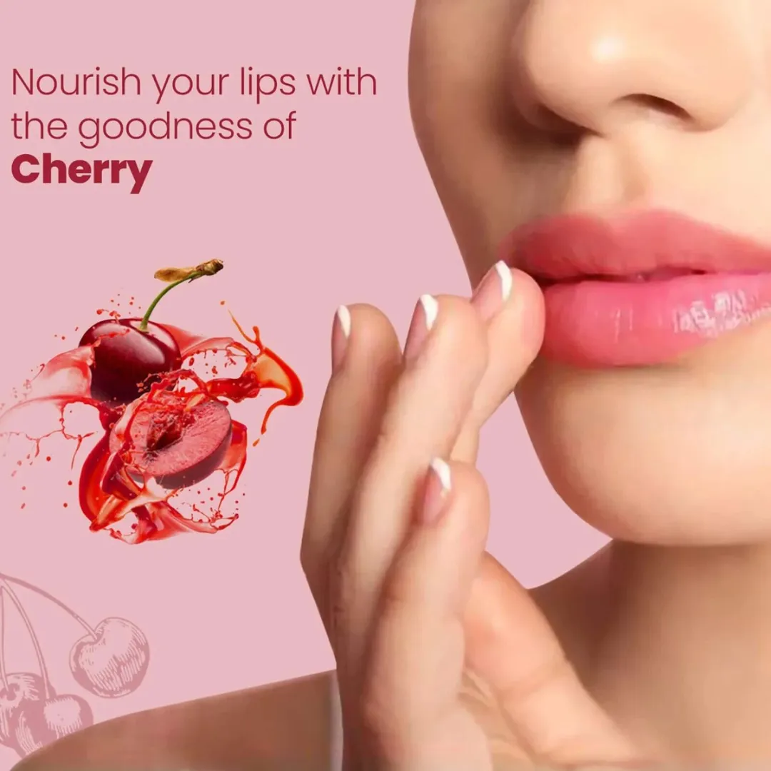 NIVEA Cherry Shine Lippenbalsem 28.8g - 6 Stuks