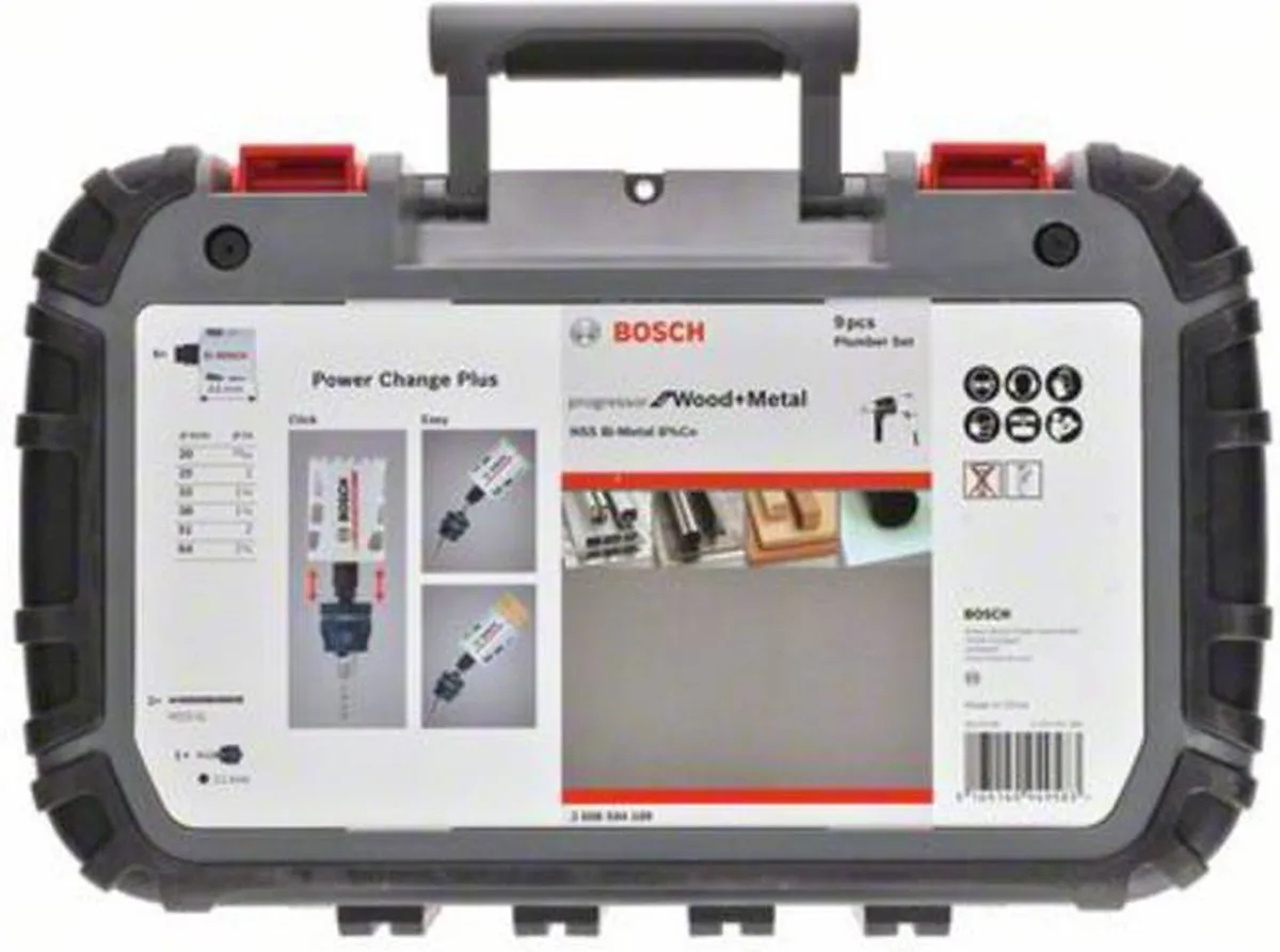 Bosch Gatenzaagset 9-delig Kobalt - Metaal - 20-64mm - afbeelding 6 van 6