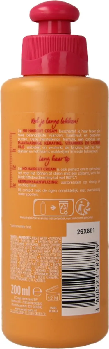L'Oréal Paris Elvive Dream Lengths No Haircut Cream 200ml - afbeelding 6 van 6