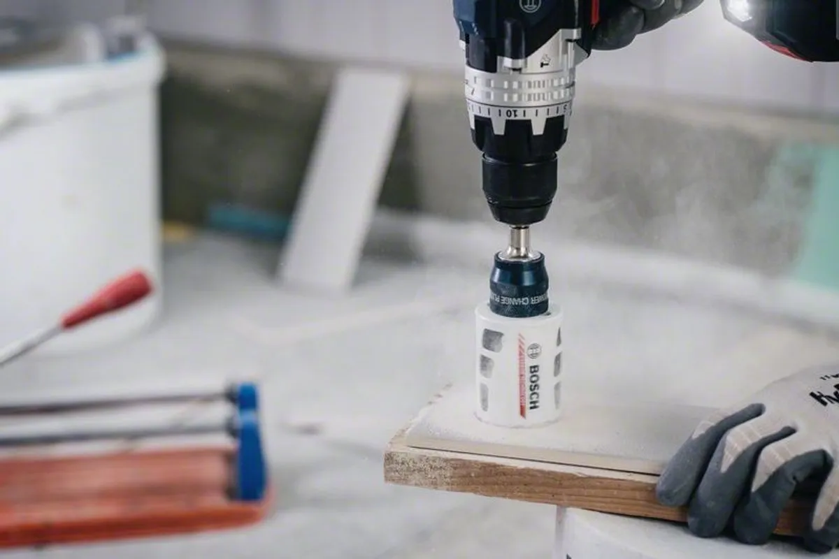 Bosch Powerchange Adapter voor diamant Gatzagen 11mm - Metaal