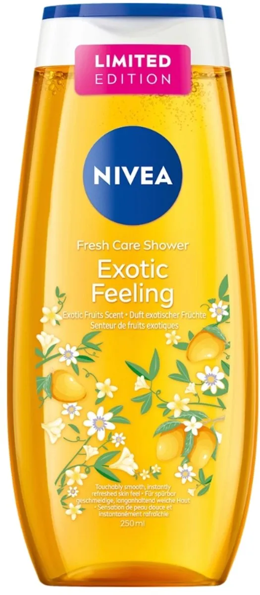 NIVEA Exotic Feeling Douchegel 250ml - 25 Stuks