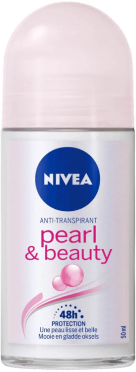 NIVEA Parel & Schoonheid Anti-Transpirant Roller 200ml - 4 Stuks