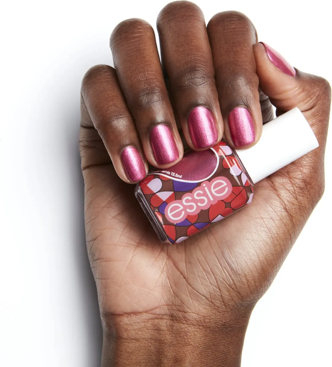 essie Valentijnscollectie Nagellak 671 Roze Metallic - 13.5ml - afbeelding 6 van 6